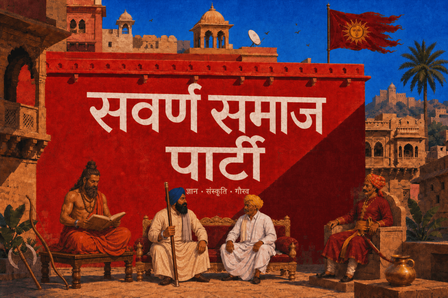 Swarn Samaj courtyard